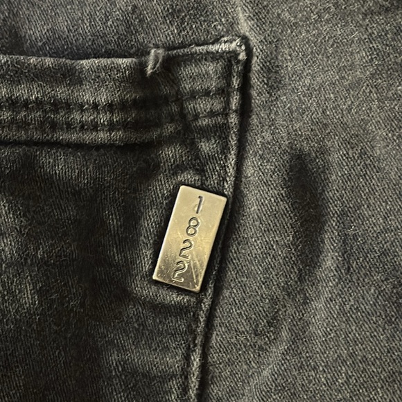 Women’s 1822 black denim w spandex size 8 jeans - Picture 6 of 6